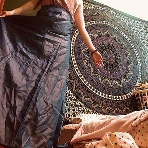 🍇HIGH WAIST VINTAGE MAXI SKIRT🍇